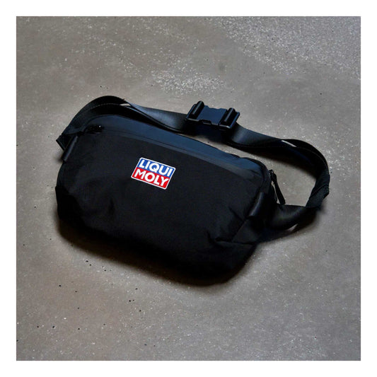 LIQUI MOLY Ultimate Crossbody Sling Fanny Pack - Sleek Black Edition