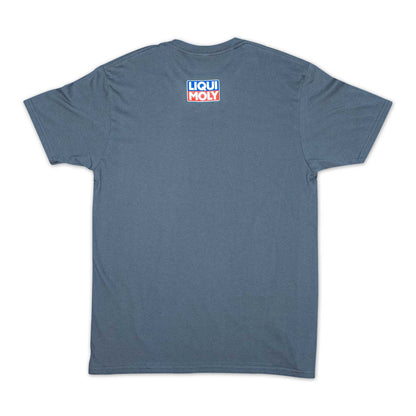 LIQUI MOLY Stacked Logo Power Tee – Charcoal