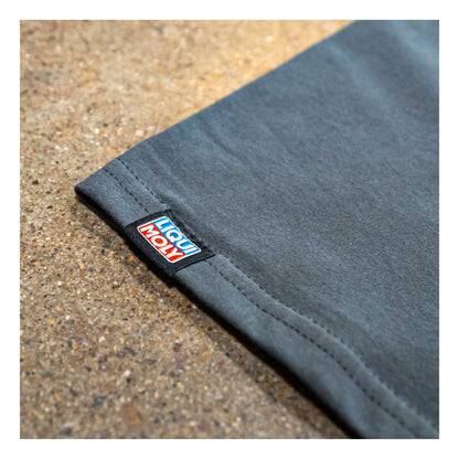 LIQUI MOLY Stacked Logo Power Tee – Charcoal